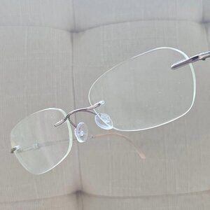 Airlock Eyeglasses Frame RImless Eyewear Glasses FOREVER 51[]18 135